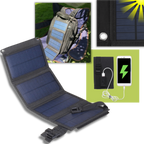 Chargeur portable à panneau solaire avec port USB