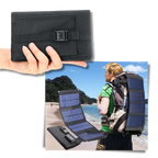 Chargeur portable à panneau solaire avec port USB