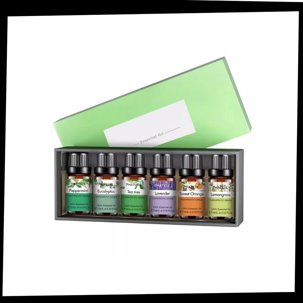 Pack de 6 huiles essentielles