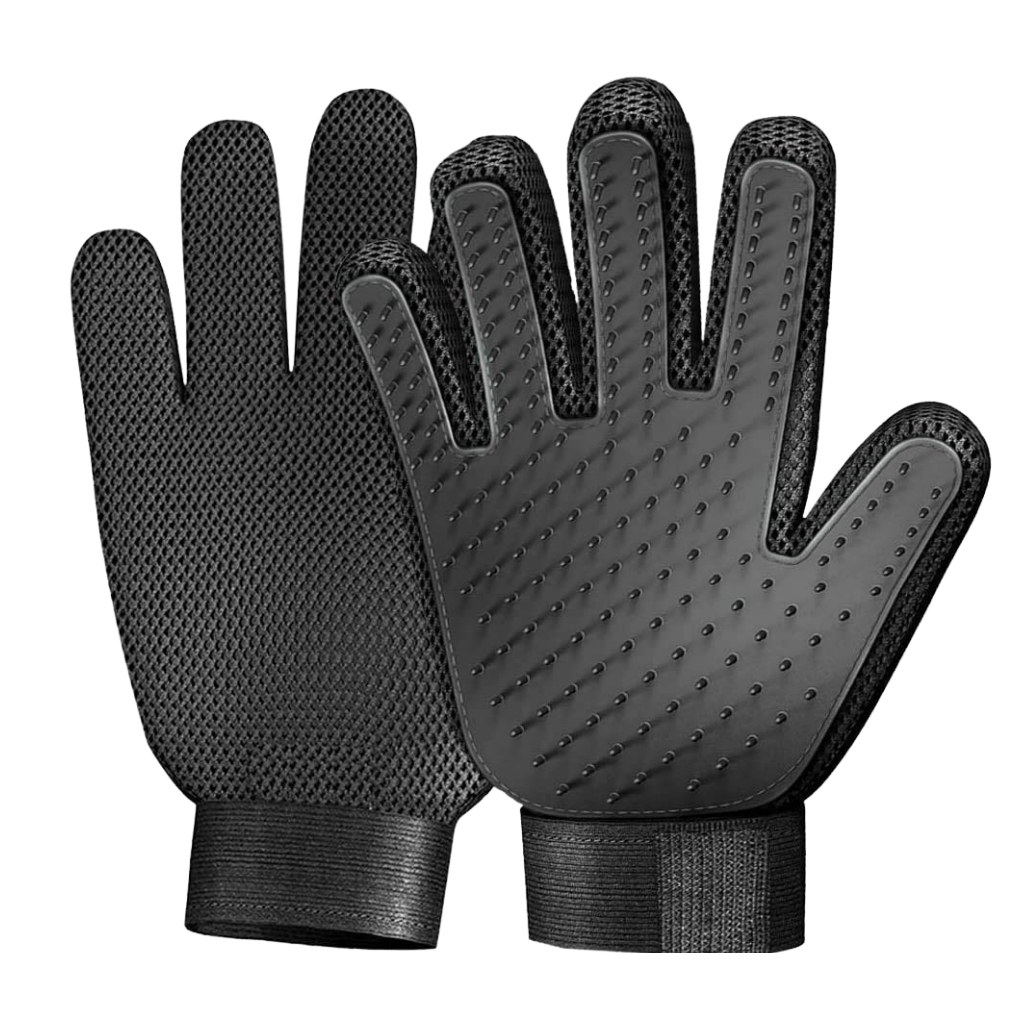 Gants de toilettage pour animaux (paire)