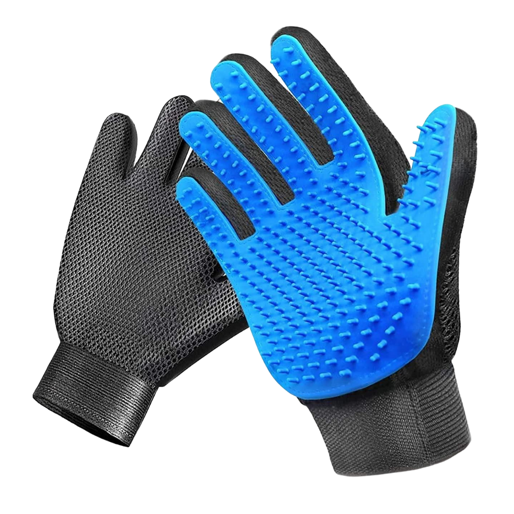 Gants de toilettage pour animaux (paire)