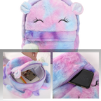 Sac à dos de Licorne en peluche pour filles