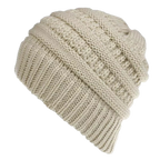 Bonnet à trou pour queue de cheval et chignon