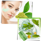 Masque au thé vert nettoyant et anti points noirs