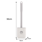 Brosse de toilette en silicone