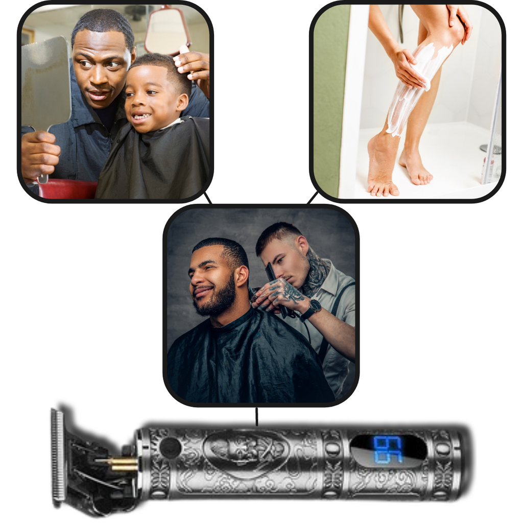 Tondeuse de barbier rechargeable