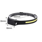 Lampe frontale à LED rechargeable