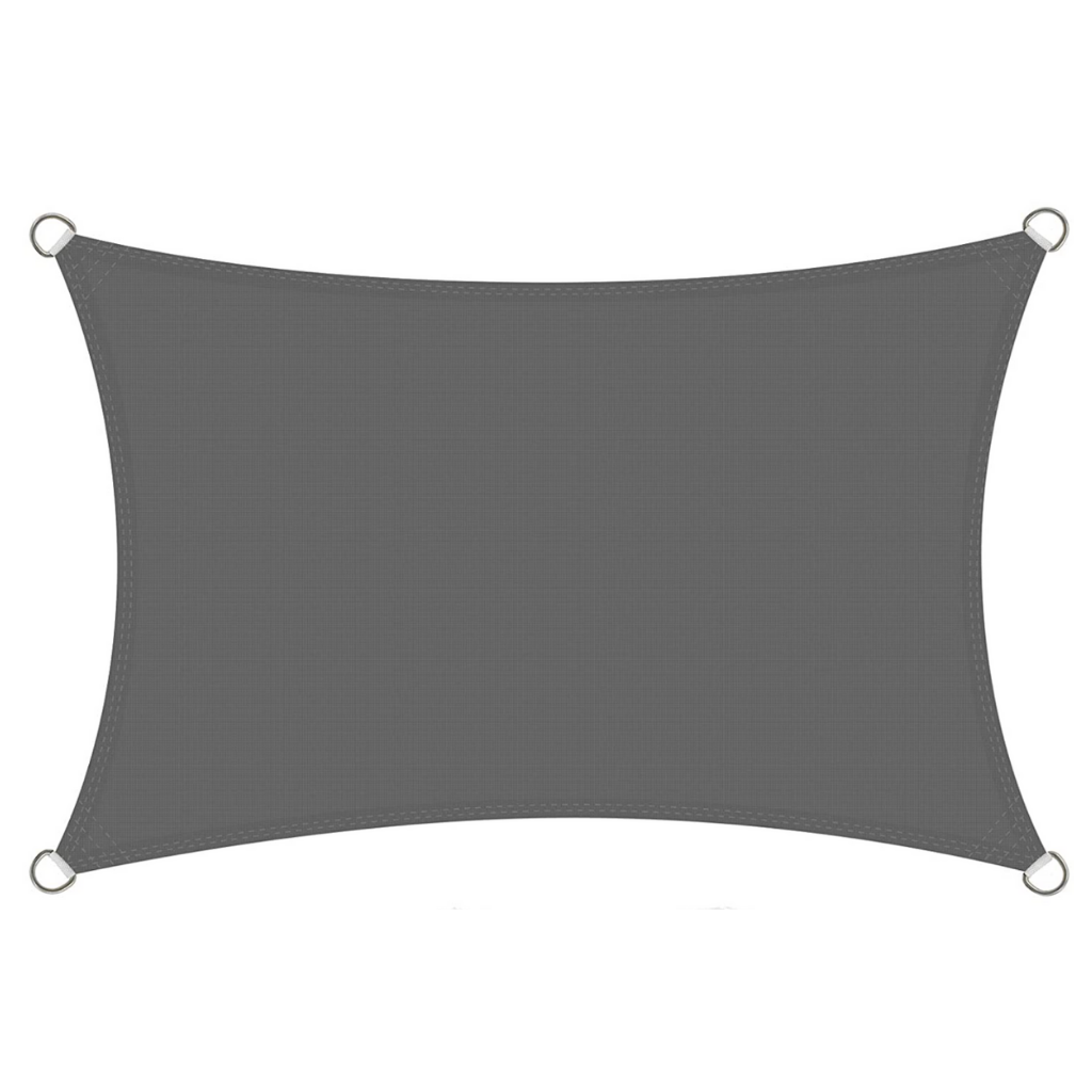 Voile d'ombrage rectangulaire résistant aux intempéries