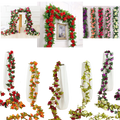 Guirlande de roses artificielles