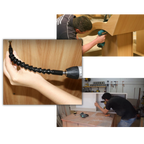 Porte-foret flexible pour perceuse électrique