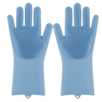 Gants de vaisselle en silicone à usages multiples