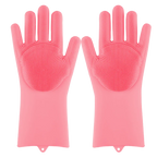 Gants de vaisselle en silicone à usages multiples