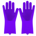Gants de vaisselle en silicone à usages multiples