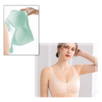 Soutien-gorge ultra-fin sans couture en soie glacée