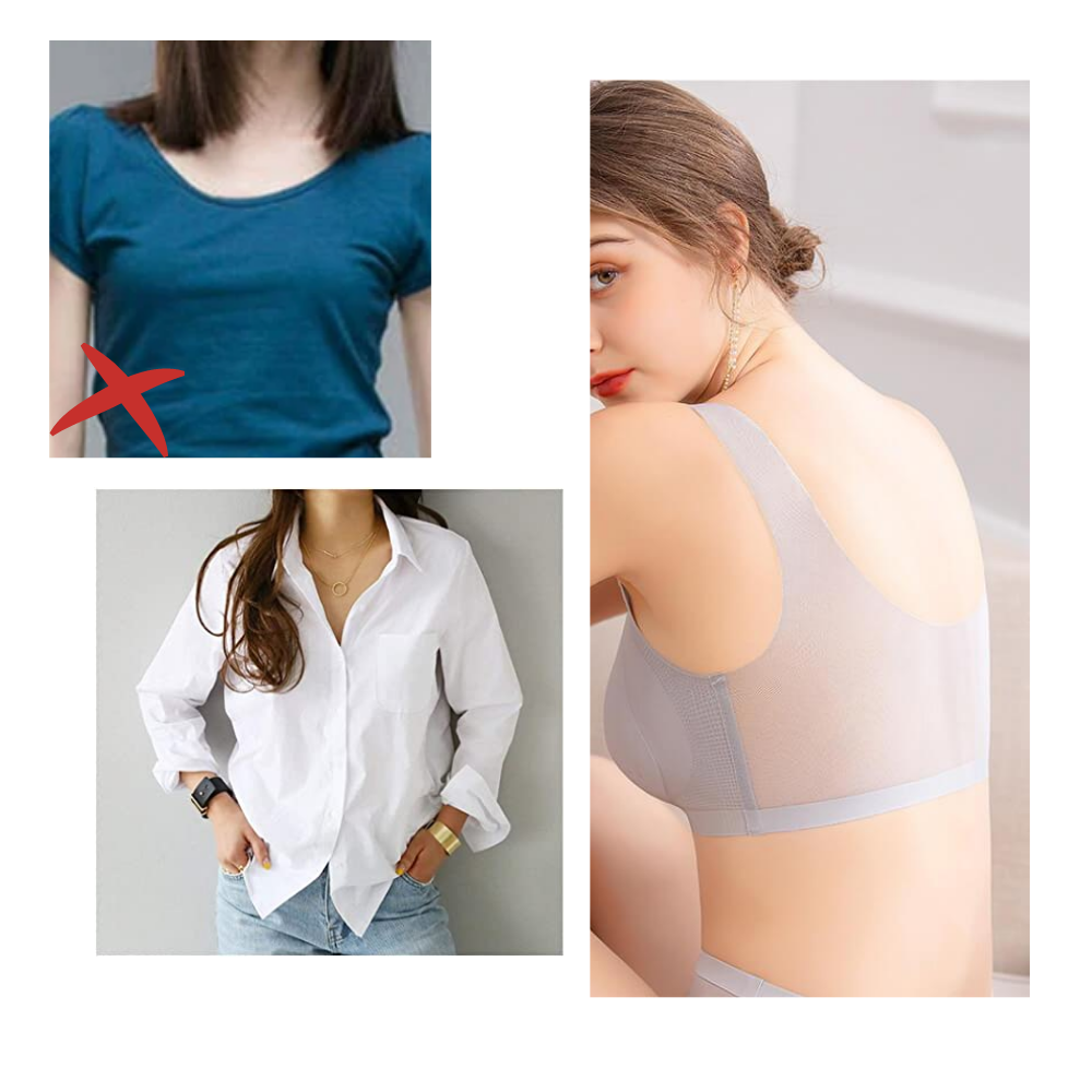 Soutien-gorge ultra-fin sans couture en soie glacée
