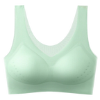 Soutien-gorge ultra-fin sans couture en soie glacée