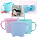 Tasse à bec en silicone pour bébés