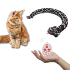 Jouet serpent interactif télécommandé pour chat