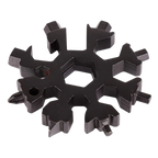 Outil Flocon de neige multifonctionnel 18-en-1 en acier inoxydable