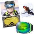 Lunettes de protection pour la neige avec un pack de verres