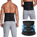 Ceinture amincissante chauffante à double sangle