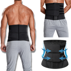 Ceinture amincissante chauffante à double sangle