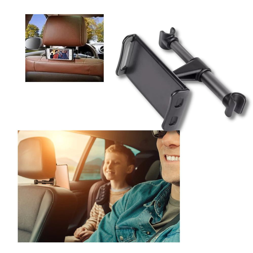 Support de tablette et de téléphone pour siège arrière de voiture