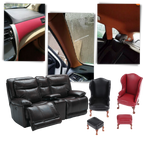 Patch de réparation en cuir auto-adhésif