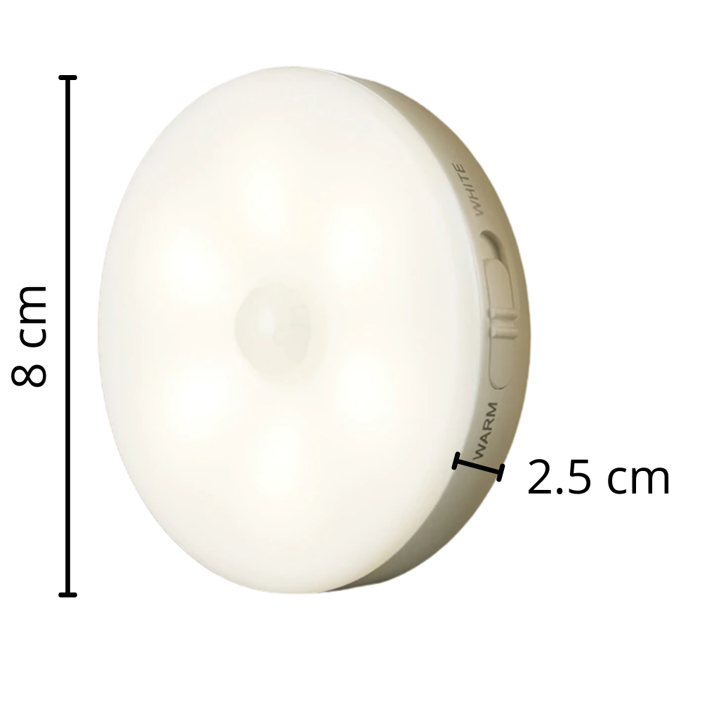 Lumière LED avec détecteur de mouvement