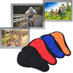 Coussin de selle de vélo rembourré en gel de silicone
