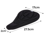 Coussin de selle de vélo rembourré en gel de silicone