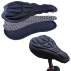 Coussin de selle de vélo rembourré en gel de silicone