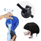Coussin de selle de vélo rembourré en gel de silicone