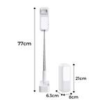 Support pour smartphone avec kit d'éclairage bluetooth intégré