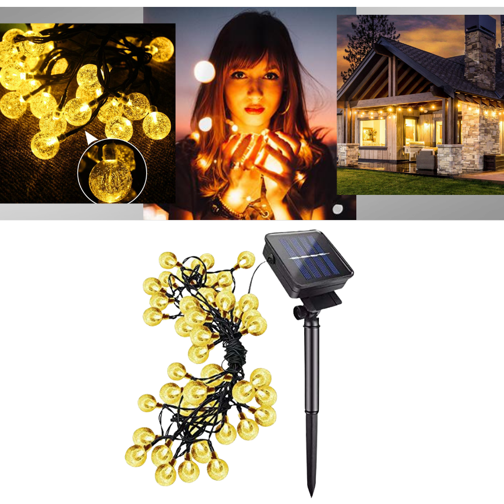 Guirlande lumineuse solaire