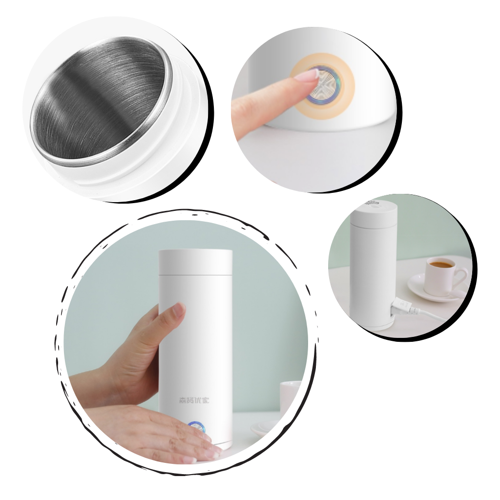 Bouilloire portative de 400ml