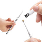 Set d'outils en acier inoxydable pour le nettoyage des oreilles
