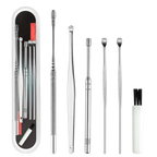 Set d'outils en acier inoxydable pour le nettoyage des oreilles