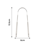 Brosse-langue en acier inoxydable