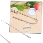 Brosse-langue en acier inoxydable