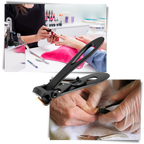 Coupe-ongles à large ouverture en acier inoxydable