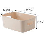 Panier de rangement polyvalent en plastique