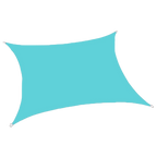 Voile d'ombrage rectangulaire résistant aux intempéries