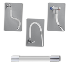 Tuyau flexible d'extension de robinet