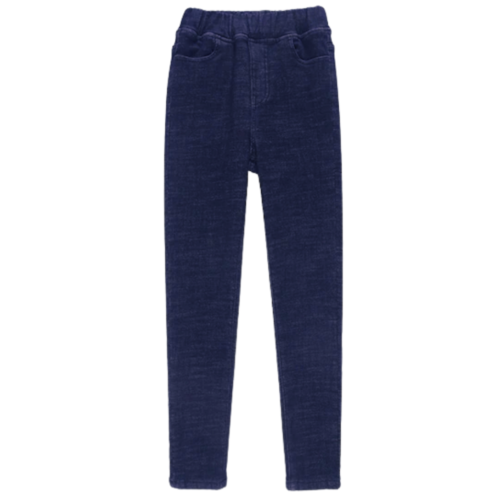 Jegging en laine polaire thermique pour femmes