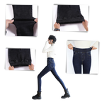 Jegging en laine polaire thermique pour femmes
