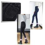 Jegging en laine polaire thermique pour femmes
