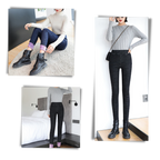 Jegging en laine polaire thermique pour femmes