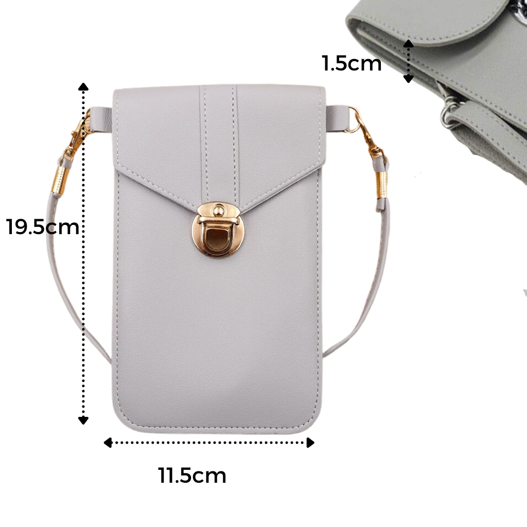 Sac transversal pour téléphone à écran tactile