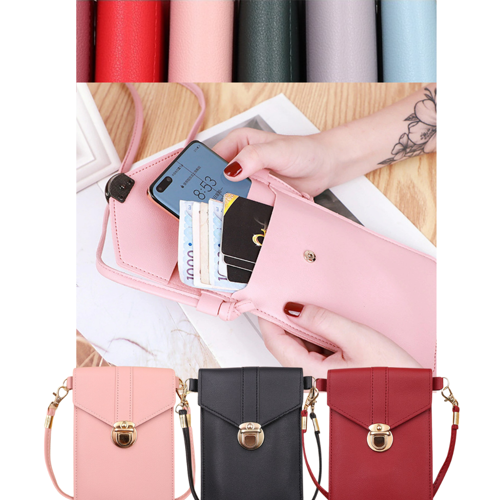 Sac transversal pour téléphone à écran tactile